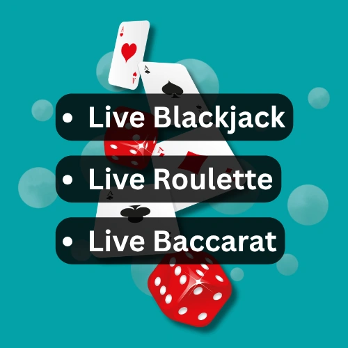 online casino popular live casino games